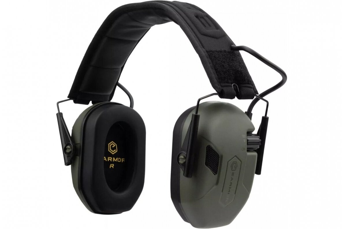 Ausinės Earmor M300A - Žalios