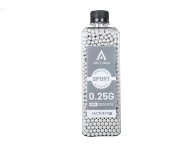 High quality bbs, Arcturus Sport match Grade 0,25g 3000 pcs.