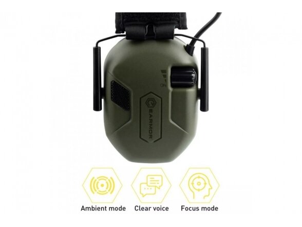 Earmor M300A - Black 4 Earmor M300A - Black 4