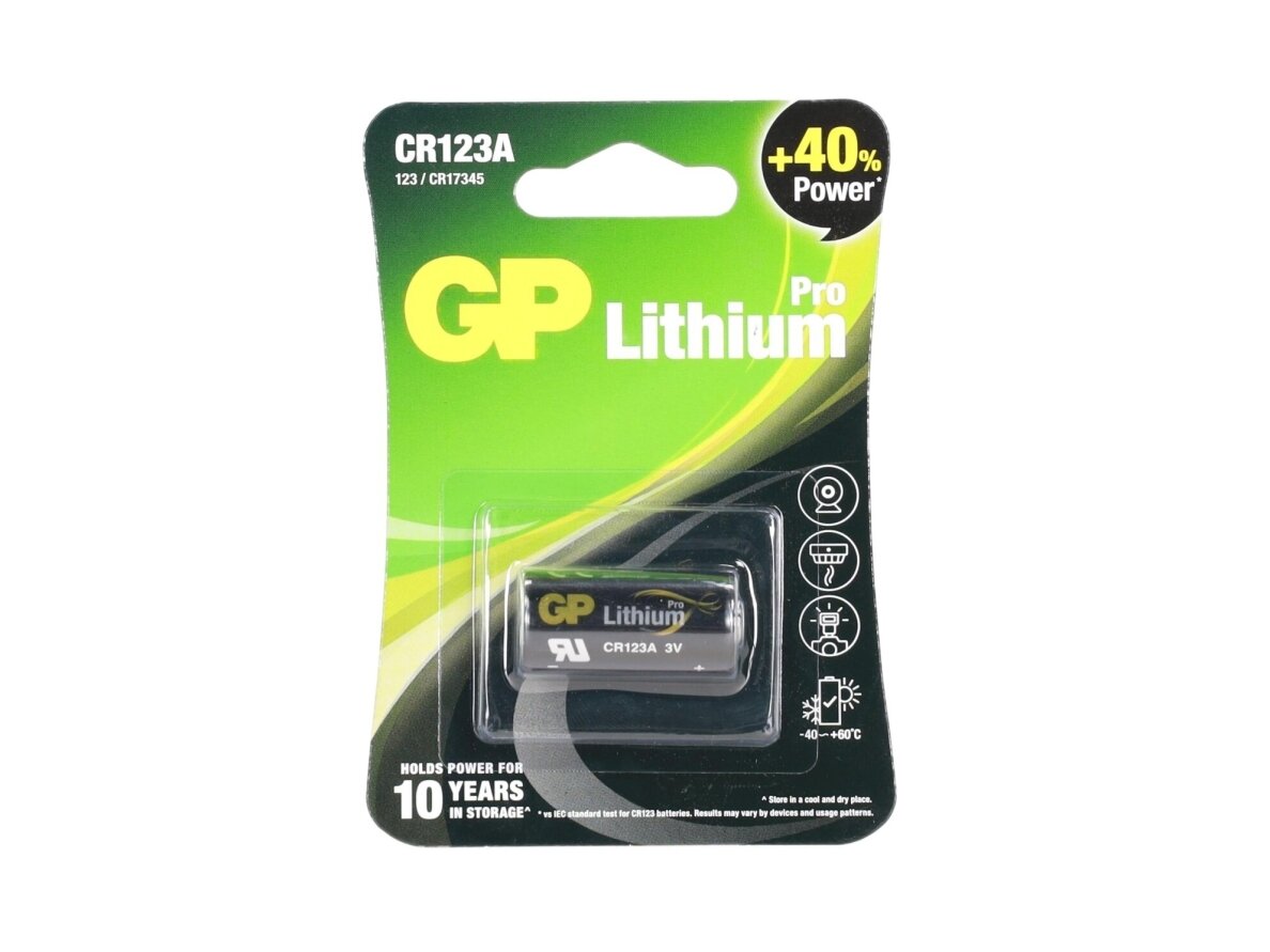 Battery CR123A GP 3V