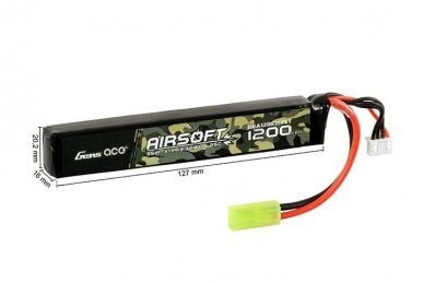 Baterija LiPo 11.1v 1200mAh 25/50C