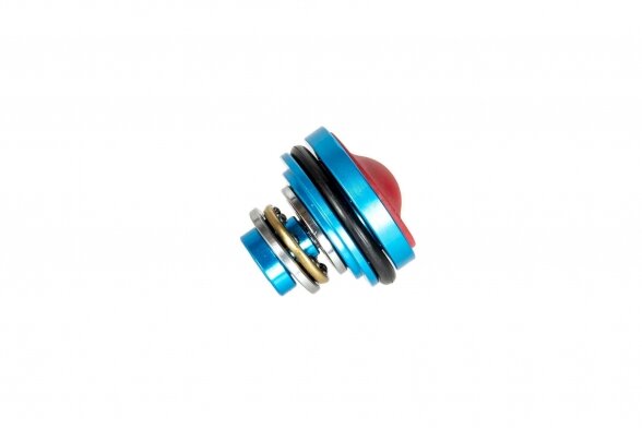 Ball-bearing, silenced CNC piston head 1 Ball-bearing, silenced CNC piston head 1
