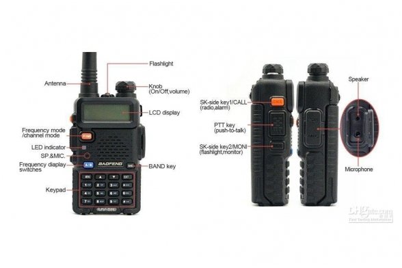 Baofeng UV-5R radijo stotelė 3 Baofeng UV-5R radijo stotelė 3