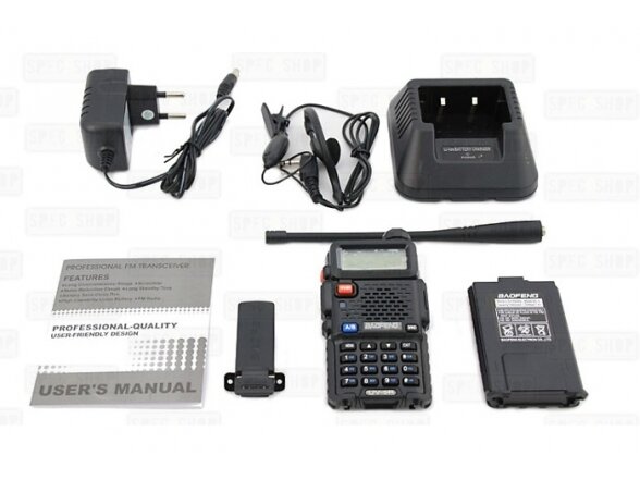 Baofeng UV-5R Radio (VHF,UHF) – Black 2