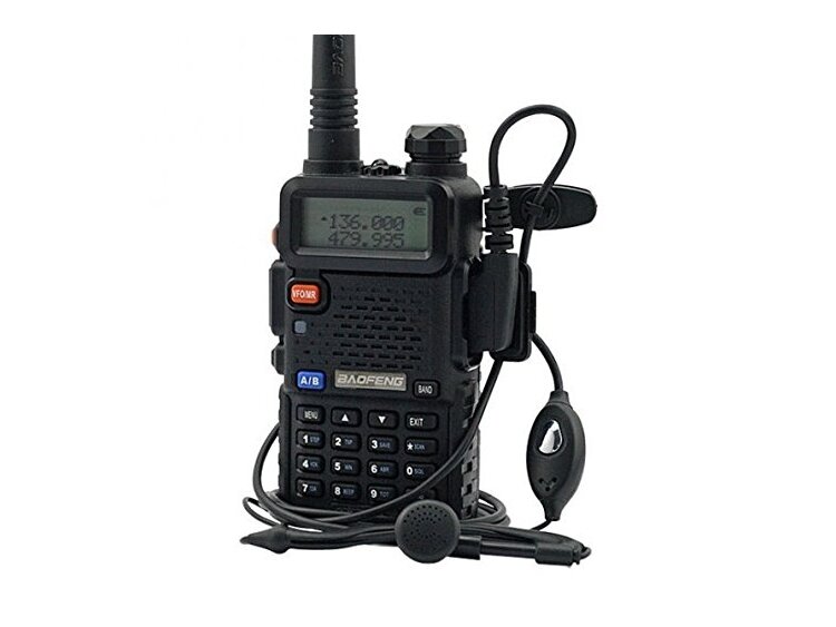 Baofeng UV-5R Radio (VHF,UHF) – Black