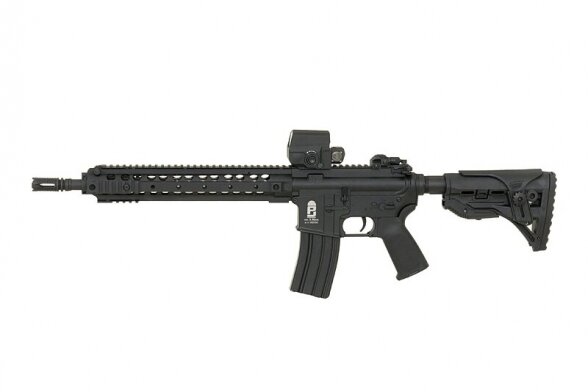 Buožė su skruostų atrama skirta M4/M16 modeliams Juoda 6 Buožė su skruostų atrama skirta M4/M16 modeliams Juoda 6