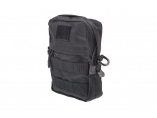 Cargo Pouch with Pocket - Black
