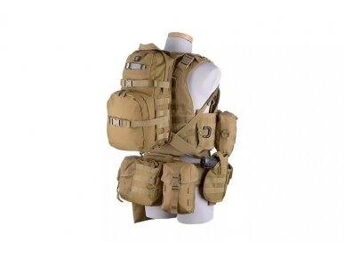 Cargo Pouch with Pocket - Olive Drab 6
