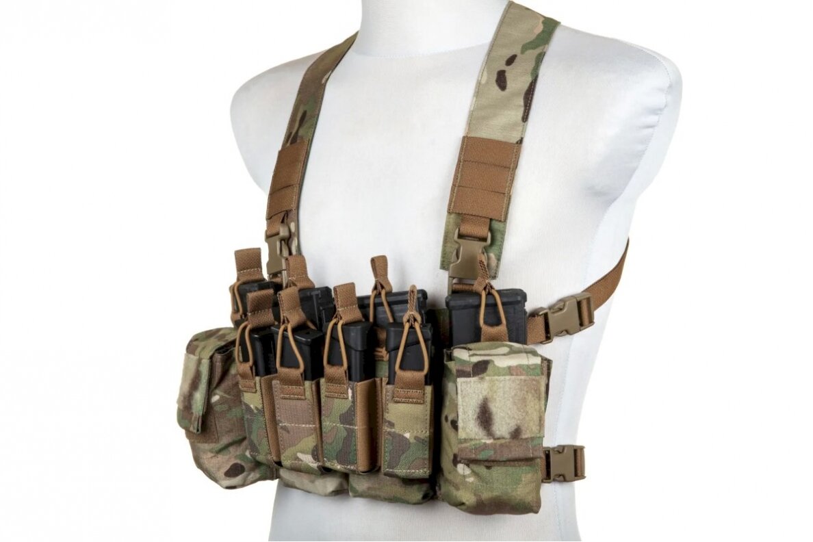 Chest Rig Pew Tactical waistcoat type D3CR-X CR02 Multicam 1