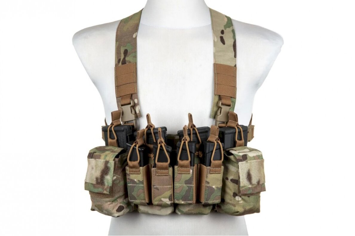 Chest Rig Pew Tactical waistcoat type D3CR-X CR02 Multicam 4