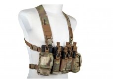 Chest Rig Pew Tactical waistcoat type D3CR-X CR02 Multicam