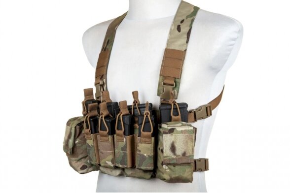 Chest Rig Pew Tactical waistcoat type D3CR-X CR02 Multicam 1