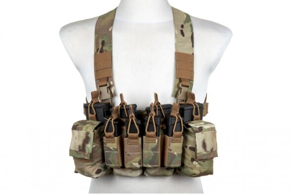Chest Rig Pew Tactical waistcoat type D3CR-X CR02 Multicam 4
