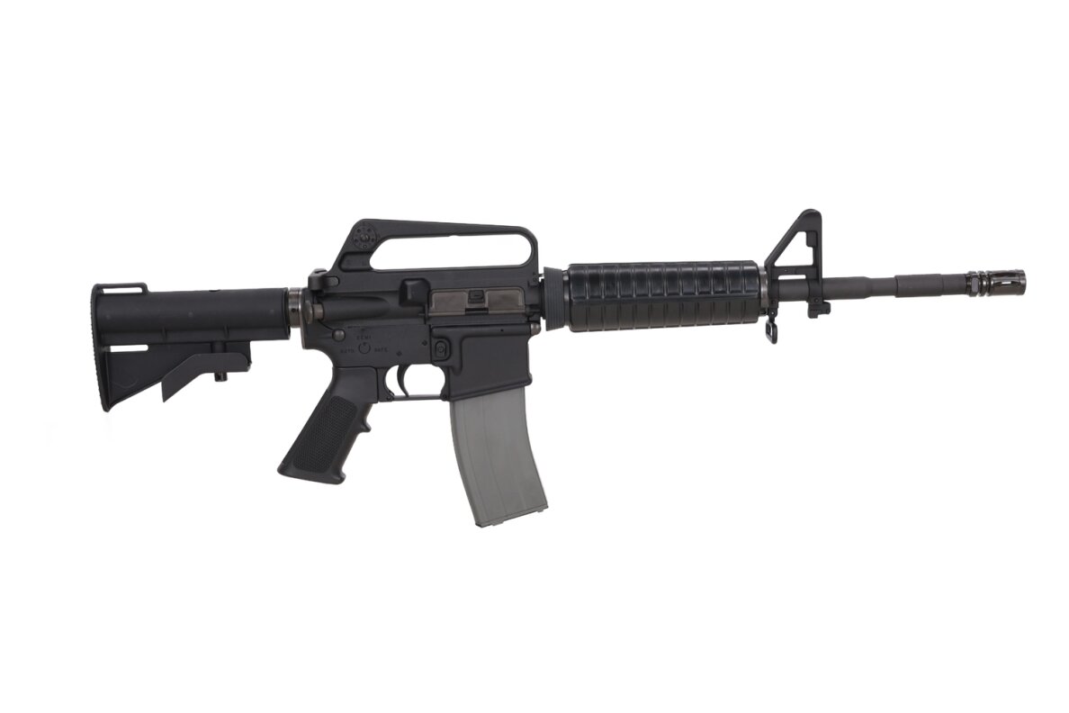 Colt x Cybergun M723 GBBR Assault Rifle 14.5" (V3) – Grey 1 Colt x Cybergun M723 GBBR Assault Rifle 14.5" (V3) – Grey 1