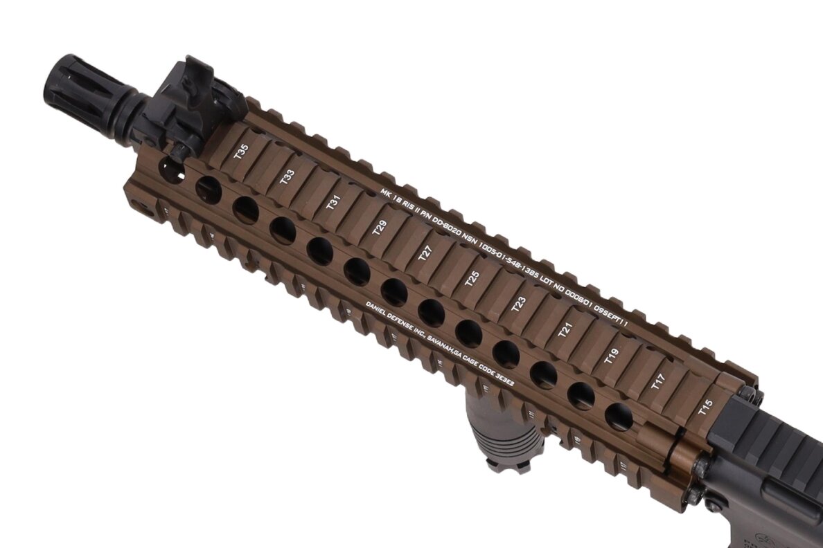Colt x Daniel Defense MK18 SA-P19 PRIME BLDC 10.5" AEG Assault Rifle – Chaos Bronze 4