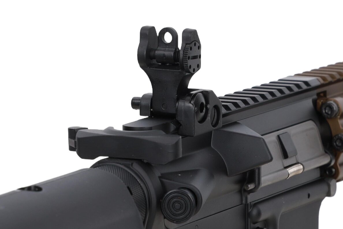 Colt x Daniel Defense MK18 SA-P19 PRIME BLDC 10.5" AEG Assault Rifle – Chaos Bronze 9