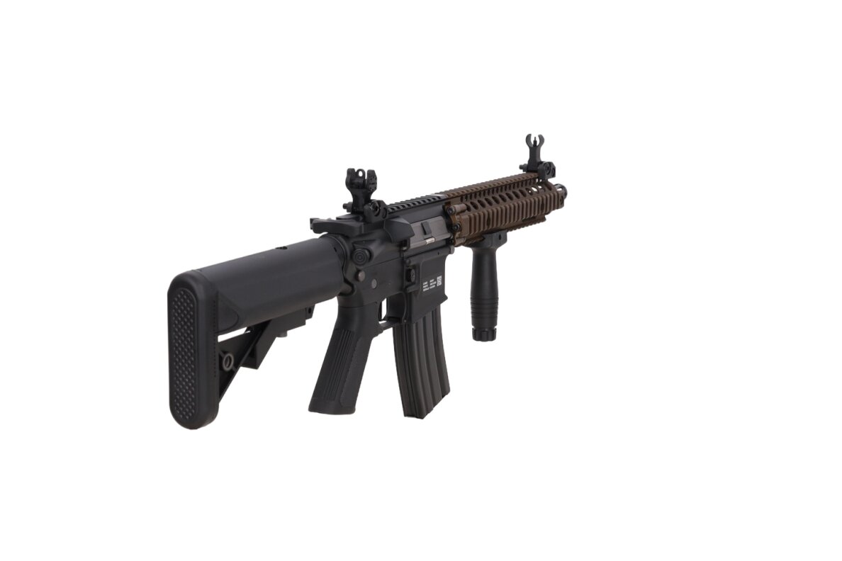 Colt x Daniel Defense MK18 SA-P19 PRIME BLDC 10.5" AEG Assault Rifle – Chaos Bronze 10