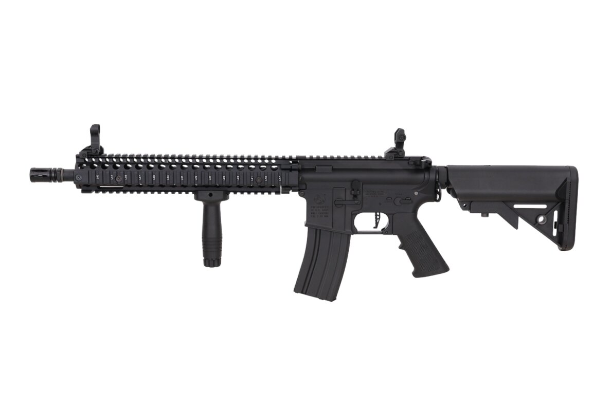 Colt x Daniel Defense MK18 SA-P26 PRIME BLDC 14.5" AEG Assault Rifle – Black