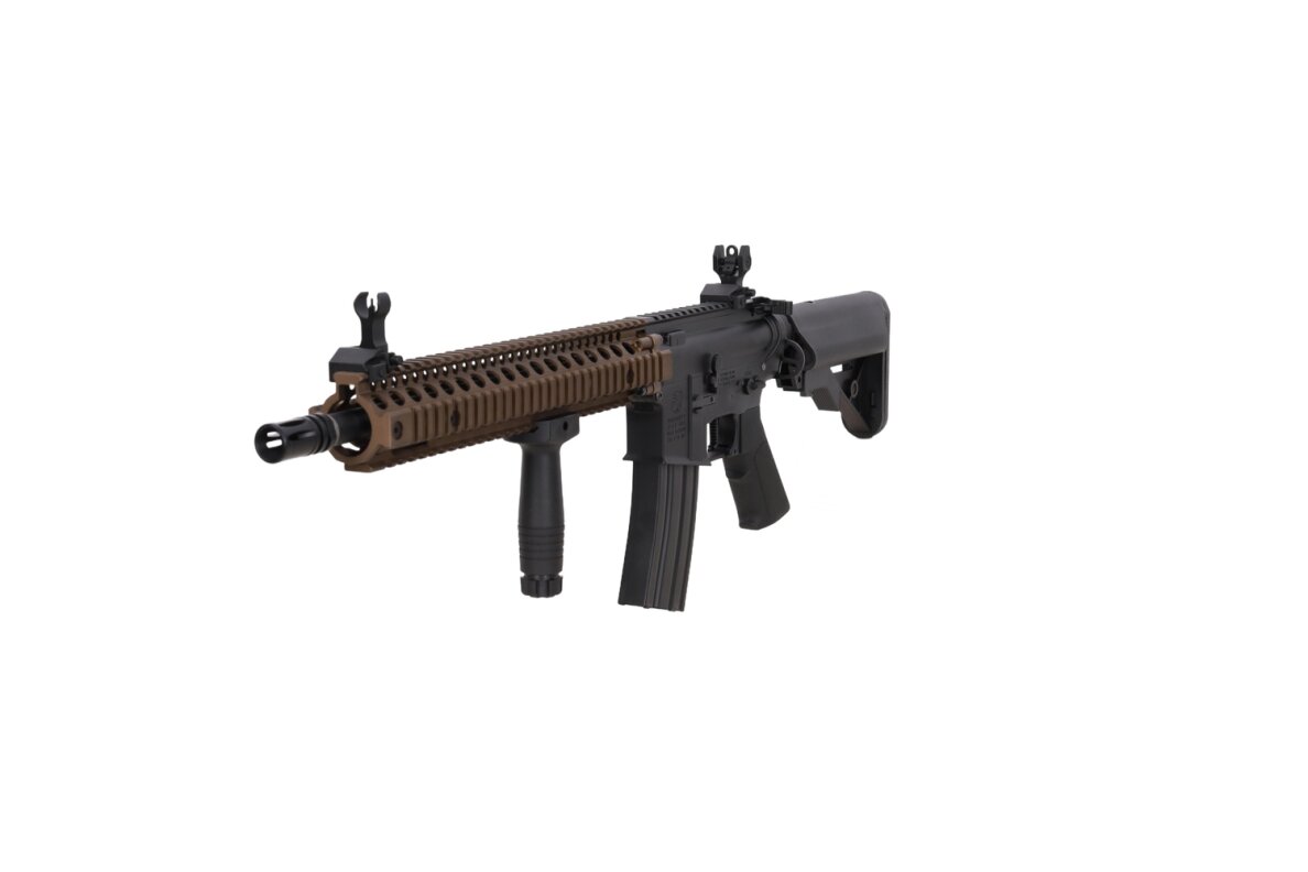 Colt x Daniel Defense MK18 SA-P26 PRIME BLDC AEG Assault Rifle 14.5" – Chaos Bronze 12