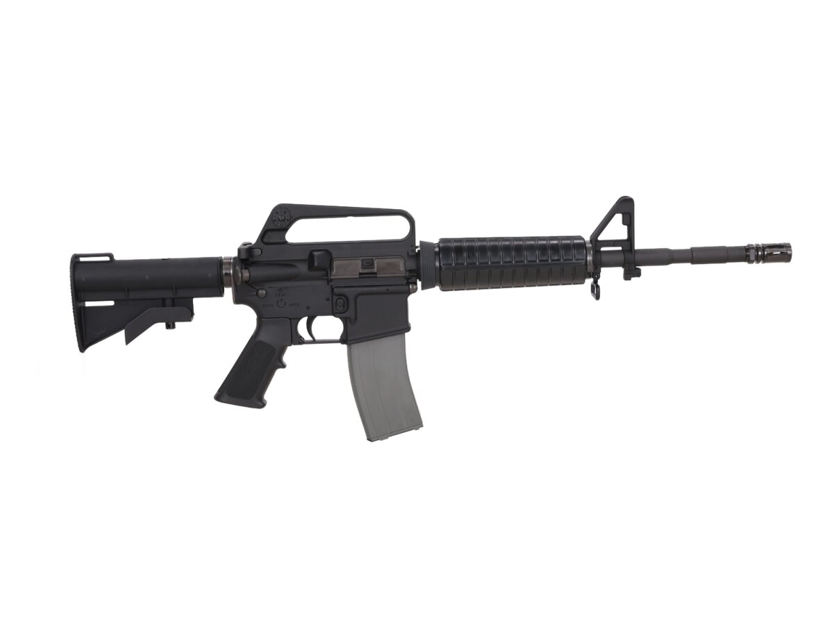 Colt x Cybergun M723 GBBR Assault Rifle 14.5" (V3) – Grey 1 Colt x Cybergun M723 GBBR Assault Rifle 14.5" (V3) – Grey 1