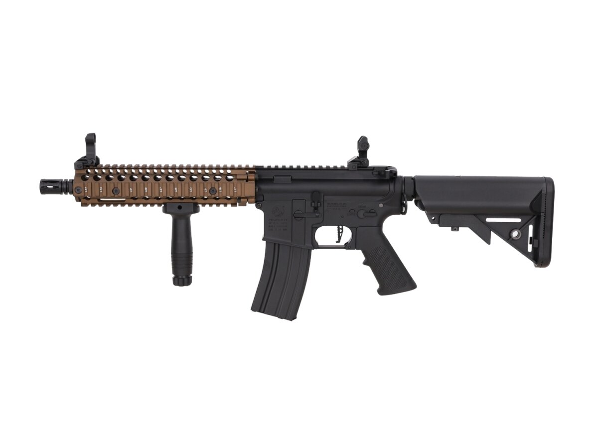 Colt x Daniel Defense MK18 SA-P19 PRIME BLDC 10.5" AEG Assault Rifle – Chaos Bronze