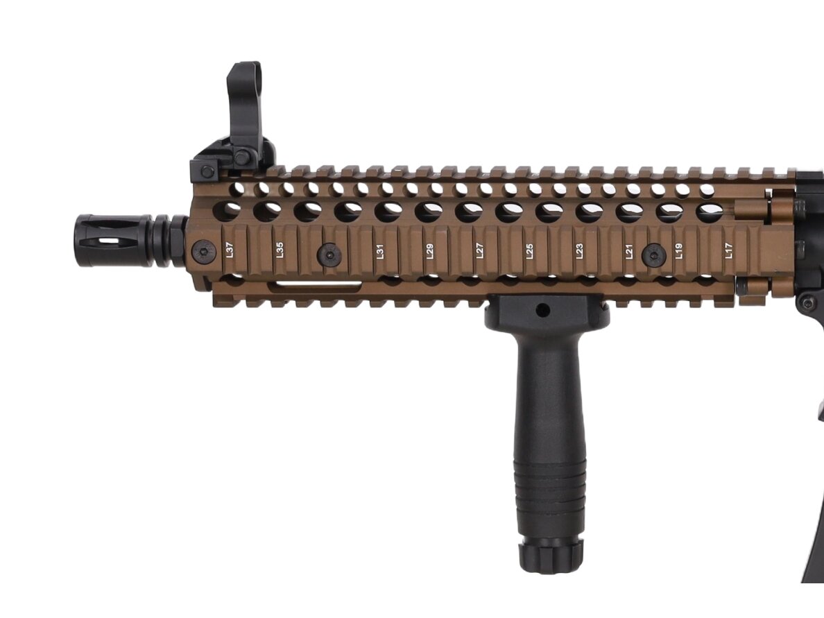 Colt x Daniel Defense MK18 SA-P19 PRIME BLDC 10.5" AEG Assault Rifle – Chaos Bronze 16