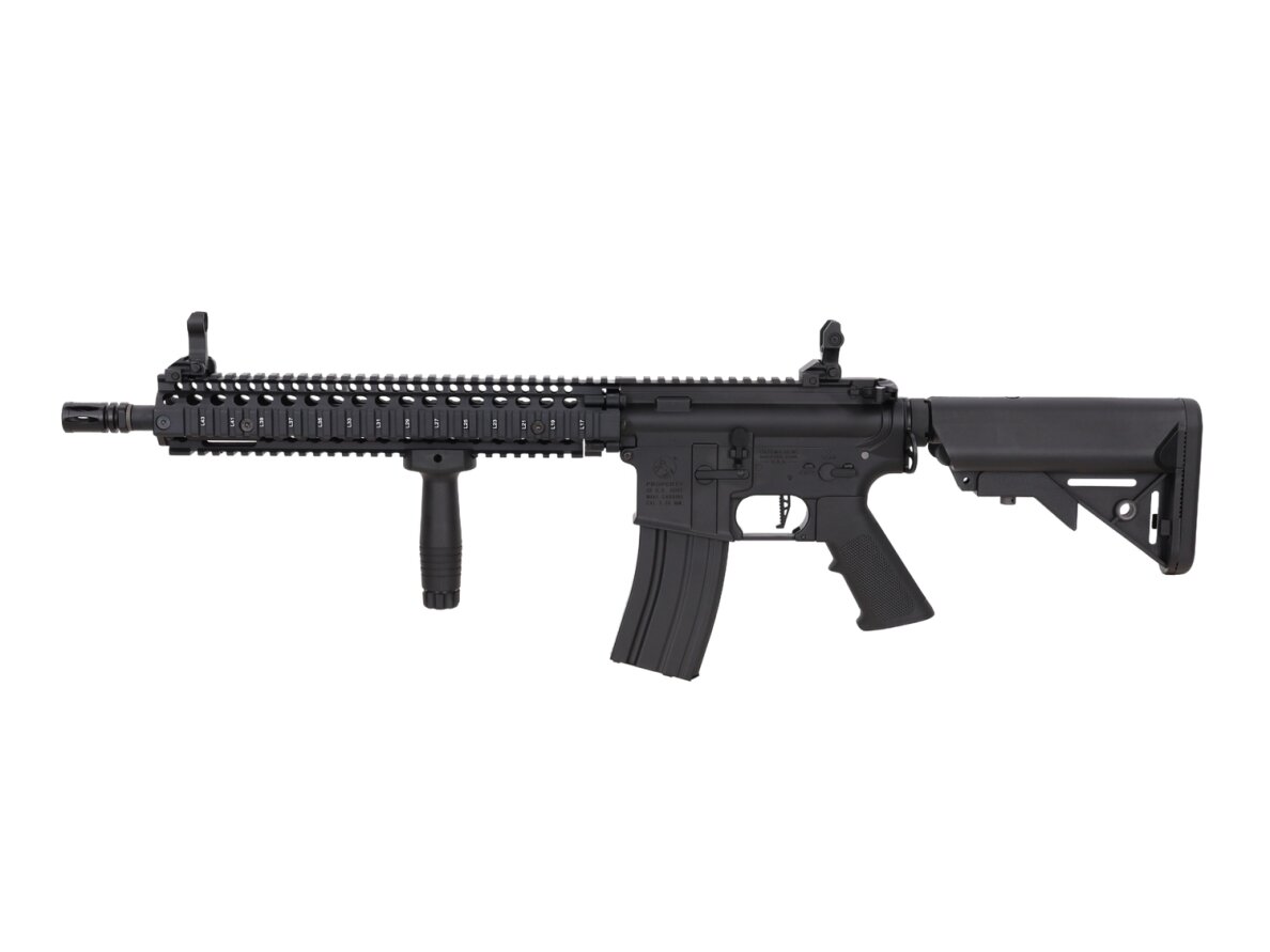 Colt x Daniel Defense MK18 SA-P26 PRIME BLDC 14.5" AEG Assault Rifle – Black