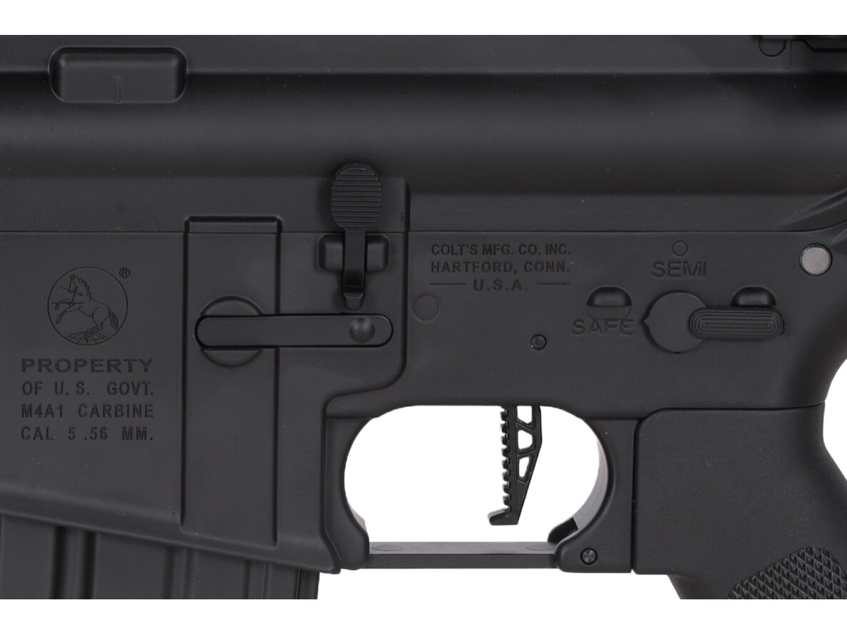 Colt x Daniel Defense MK18 SA-P26 PRIME BLDC 14.5" AEG Assault Rifle – Black 16