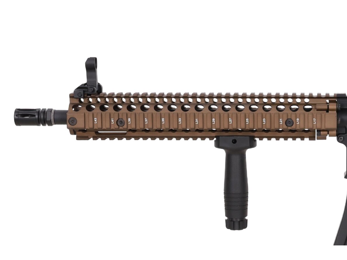 Colt x Daniel Defense MK18 SA-P26 PRIME BLDC AEG Assault Rifle 14.5" – Chaos Bronze 11