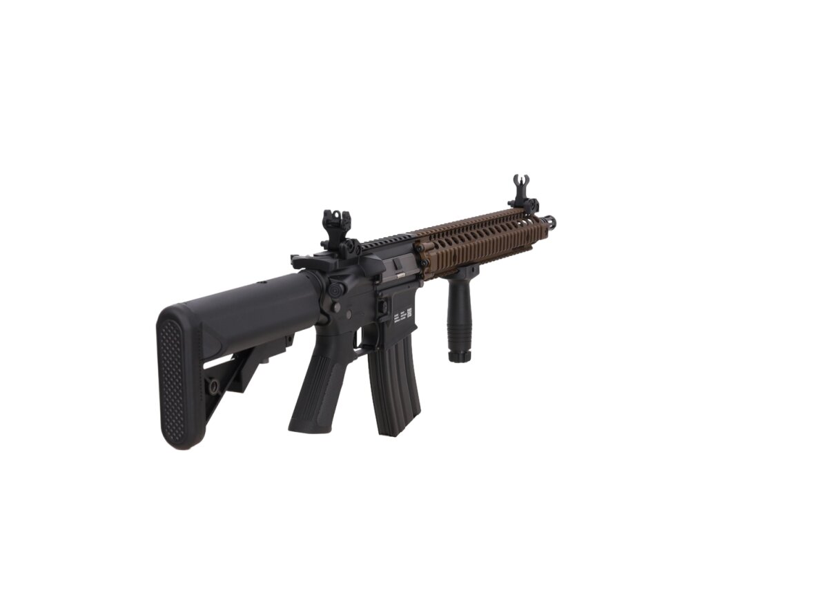 Colt x Daniel Defense MK18 SA-P26 PRIME BLDC AEG Assault Rifle 14.5" – Chaos Bronze 16