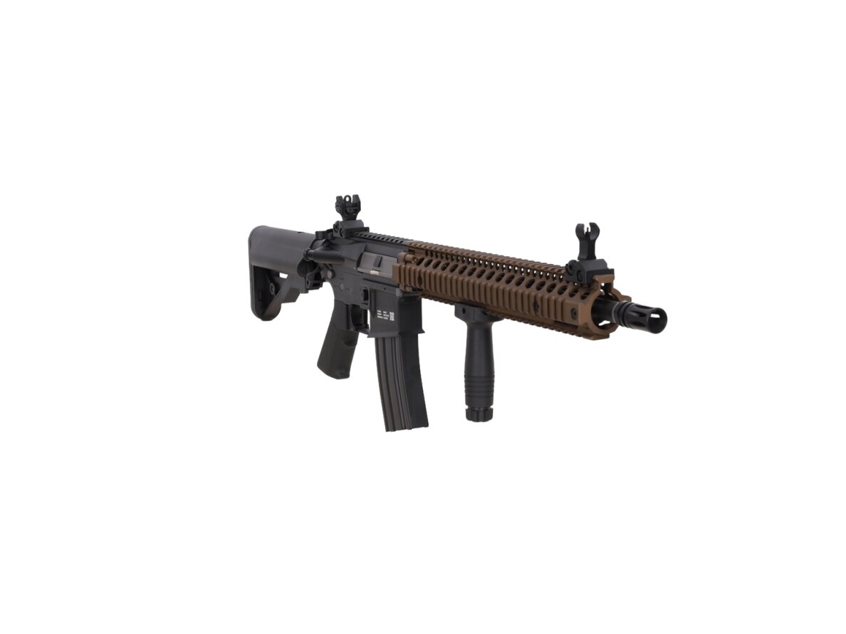 Colt x Daniel Defense MK18 SA-P26 PRIME BLDC AEG Assault Rifle 14.5" – Chaos Bronze 17