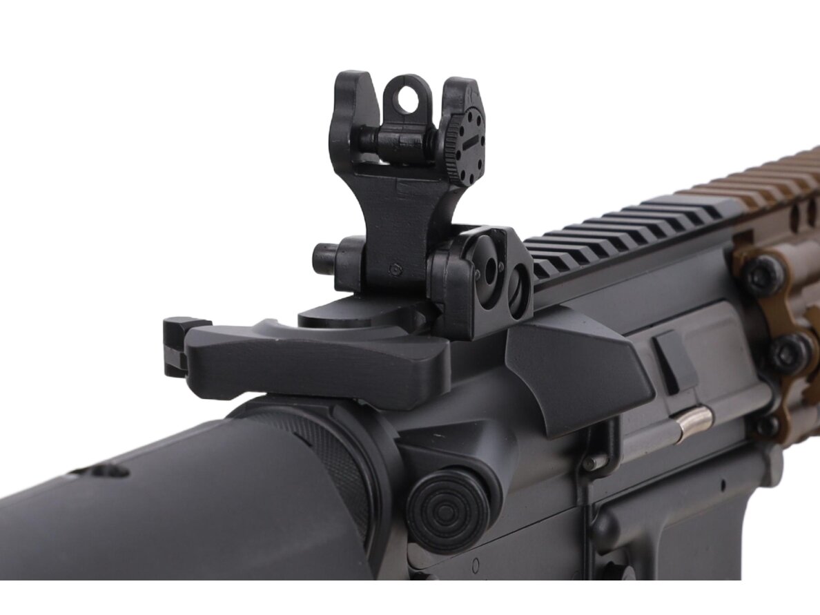 Colt x Daniel Defense MK18 SA-P26 PRIME BLDC AEG Assault Rifle 14.5" – Chaos Bronze 8