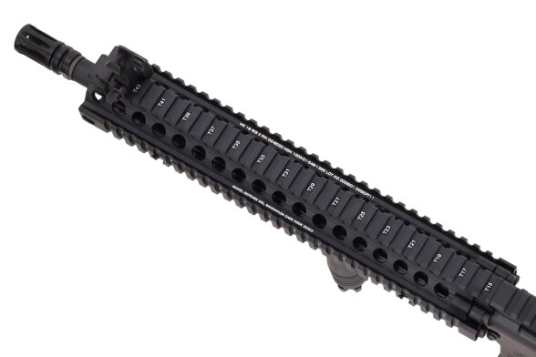 Colt x Daniel Defense MK18 SA-P26 PRIME BLDC 14.5" AEG Assault Rifle – Black 13
