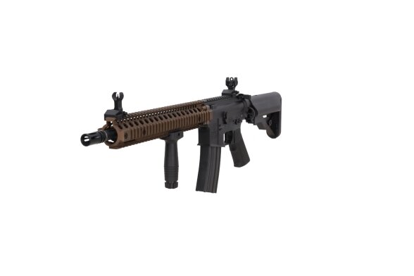 Colt x Daniel Defense MK18 SA-P26 PRIME BLDC AEG Assault Rifle 14.5" – Chaos Bronze 12