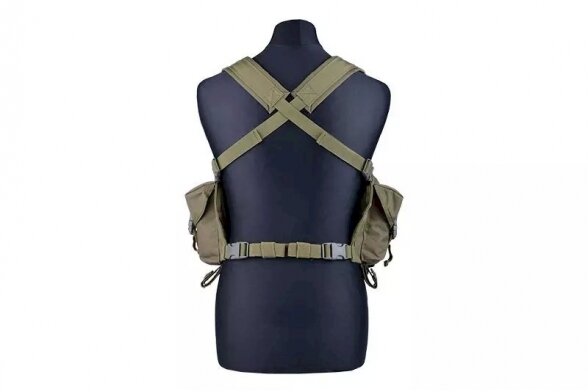 Commando Chest Tactical Vest – Olive Drab 2 Commando Chest Tactical Vest – Olive Drab 2