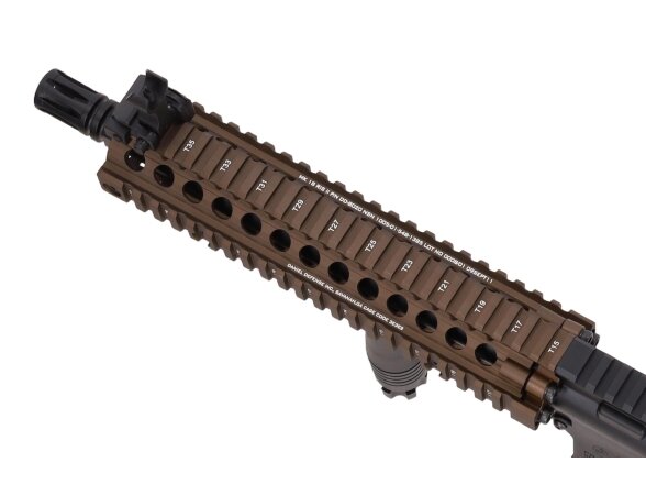 Colt x Daniel Defense MK18 SA-P19 PRIME BLDC 10.5" AEG Assault Rifle – Chaos Bronze 4