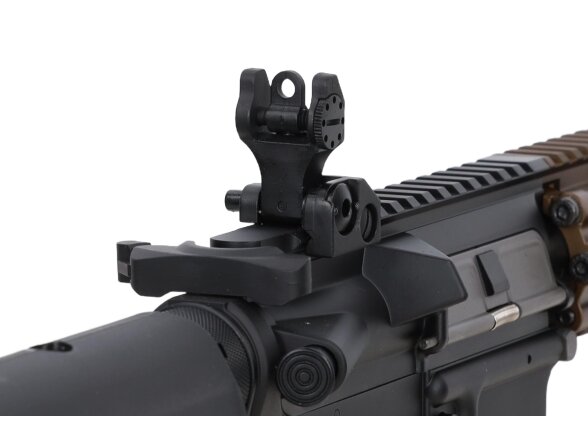 Colt x Daniel Defense MK18 SA-P19 PRIME BLDC 10.5" AEG Assault Rifle – Chaos Bronze 9