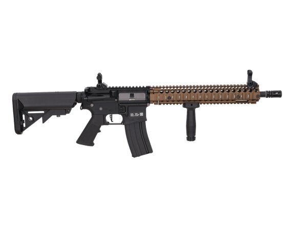 Colt x Daniel Defense MK18 SA-P26 PRIME BLDC AEG Assault Rifle 14.5" – Chaos Bronze 13