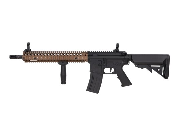 Colt x Daniel Defense MK18 SA-P26 PRIME BLDC AEG Assault Rifle 14.5" – Chaos Bronze