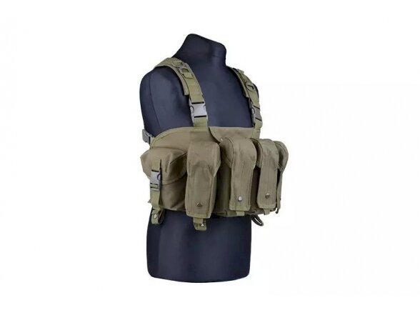 Commando Chest Tactical Vest – Olive Drab 1