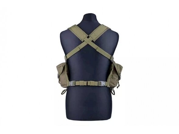 Commando Chest Tactical Vest – Olive Drab 2