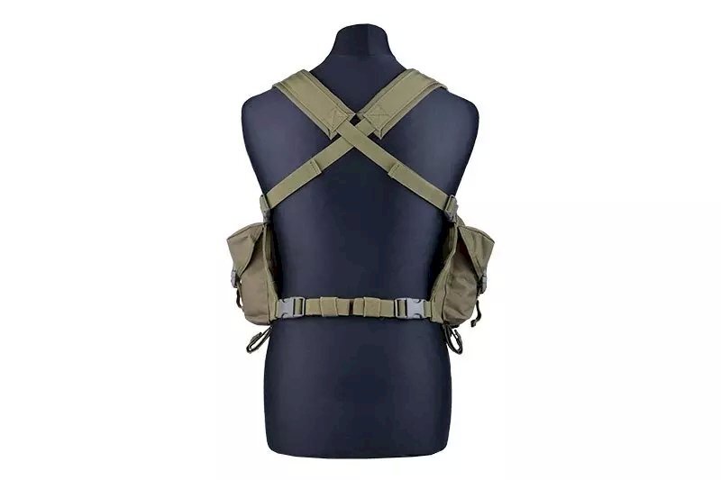 Commando Chest Tactical Vest – Olive Drab 2 Commando Chest Tactical Vest – Olive Drab 2