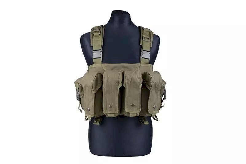 Commando Chest Tactical Vest – Olive Drab 3 Commando Chest Tactical Vest – Olive Drab 3