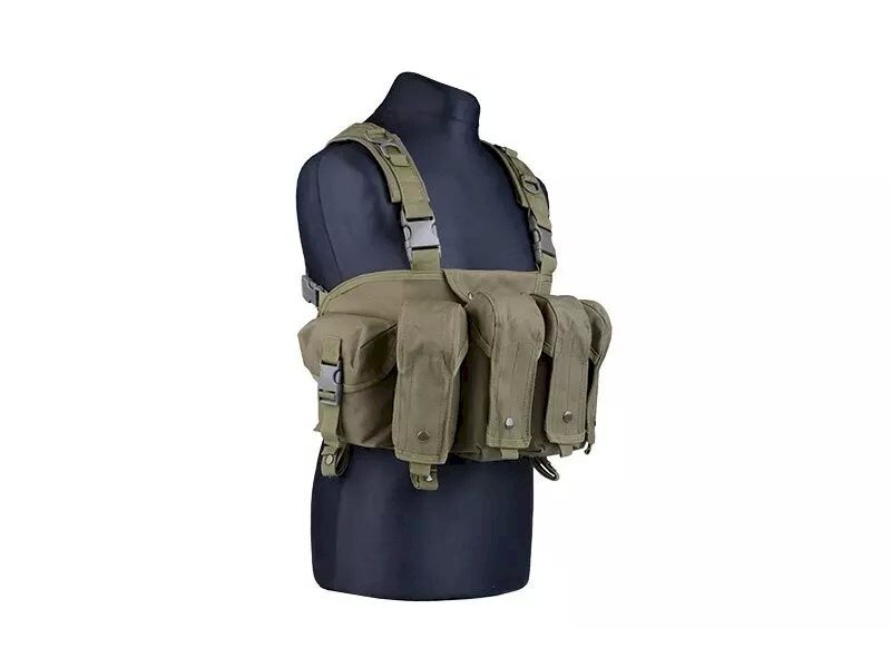 Commando Chest Tactical Vest – Olive Drab 1