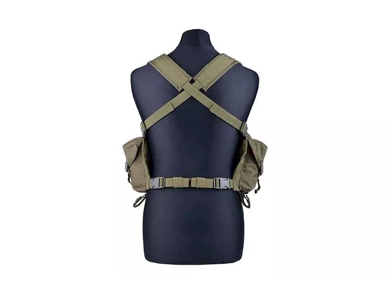 Commando Chest Tactical Vest – Olive Drab 2