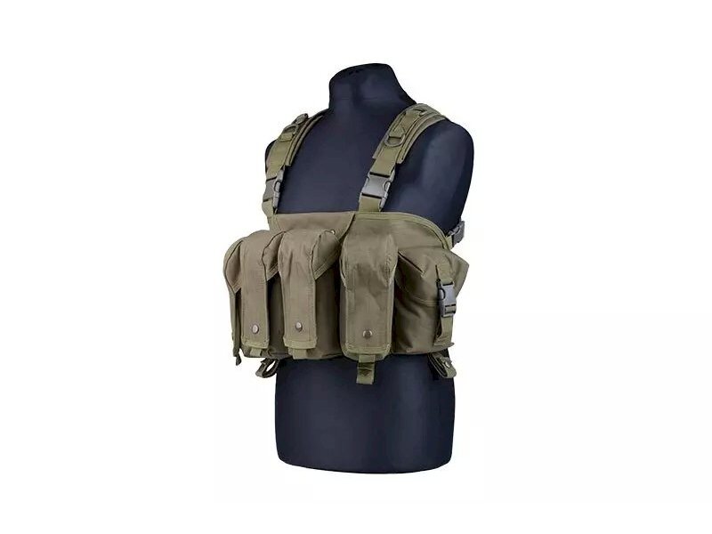 Commando Chest Tactical Vest – Olive Drab