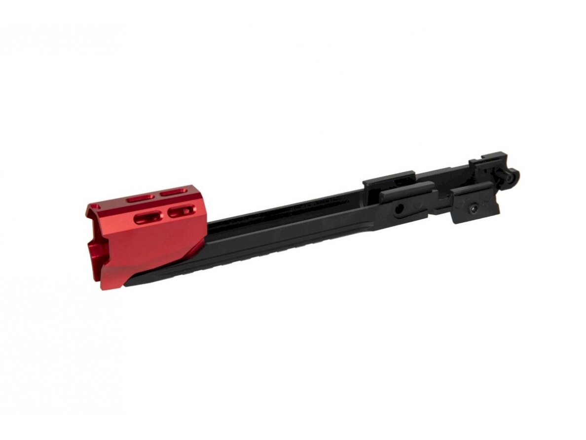 Custom Lower Frame R EDGE for Hi-Capa 5.1 + Compensator - Red 2 Custom Lower Frame R EDGE for Hi-Capa 5.1 + Compensator - Red 2