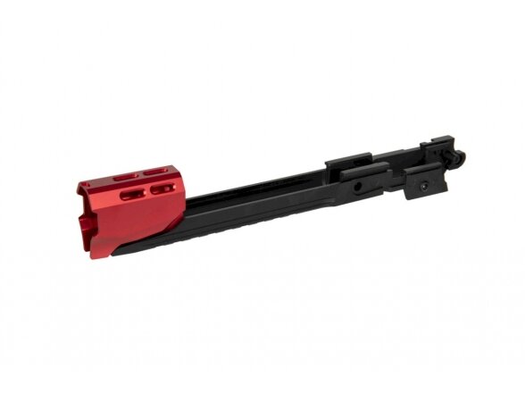 Custom Lower Frame R EDGE for Hi-Capa 5.1 + Compensator - Red 2 Custom Lower Frame R EDGE for Hi-Capa 5.1 + Compensator - Red 2