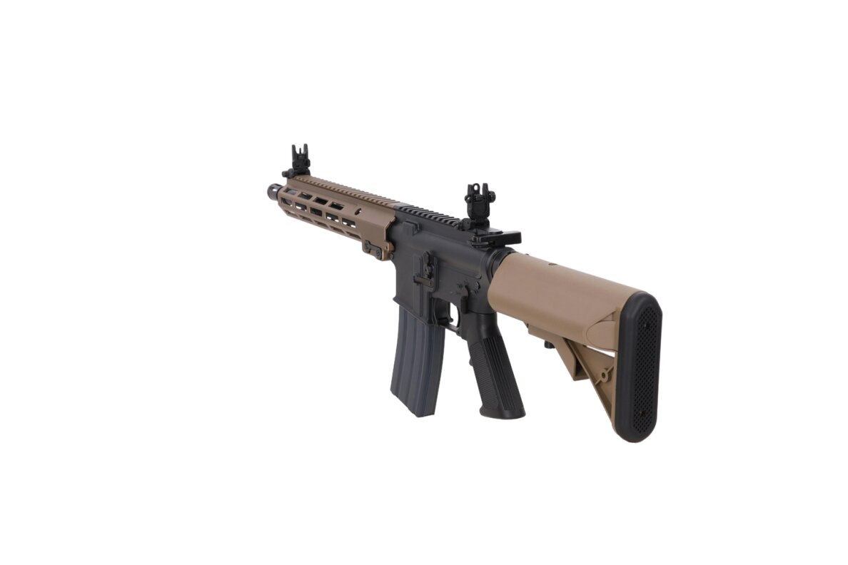 Cyma M4/AR15 MK16 CGS GBBR Assault Rifle 11.5" - Half-Tan 14