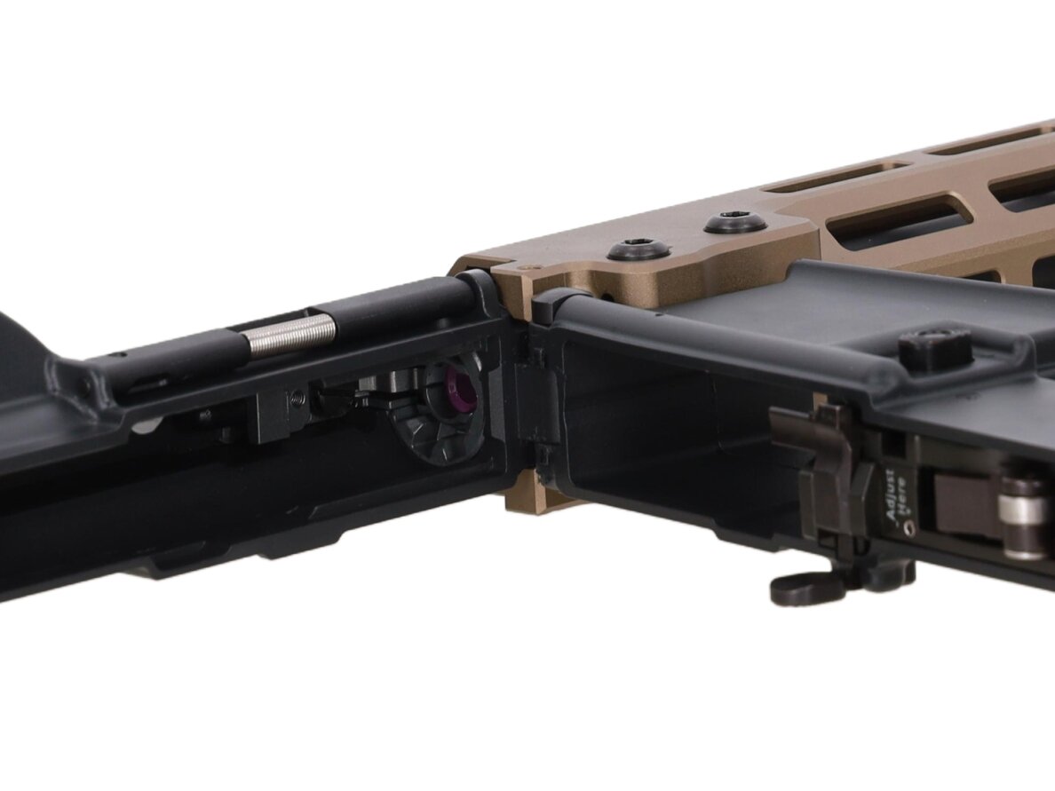 Cyma M4/AR15 MK16 CGS GBBR Assault Rifle 11.5" - Half-Tan 10